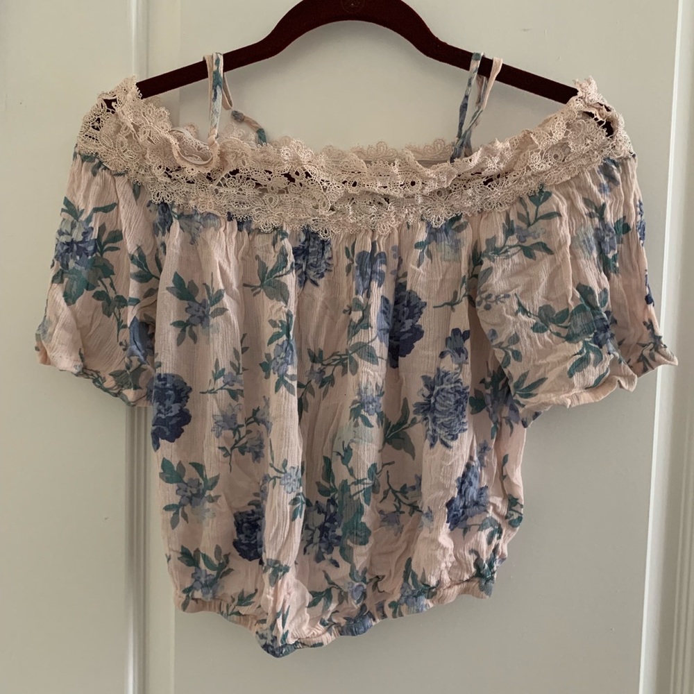 Off the shoulder summer top